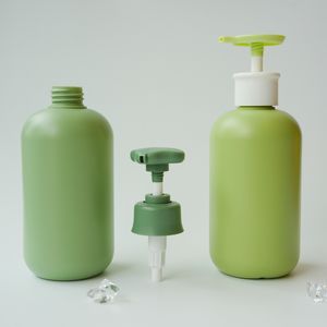 Diseño personalizado serigrafiado HDPE 500ml botella de plástico cosmético para champú contenedor/condición loción embalaje venta 2025 - Product Image 1