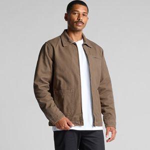 High Quality Men Stylish Canvas Denim Hooded <b>Fleece</b> <b>Lining</b> Jeans <b>Jackets</b> Wholesale LOW MOQ Streetwear Zipper Relaxed Fit Tall - Product Image 4