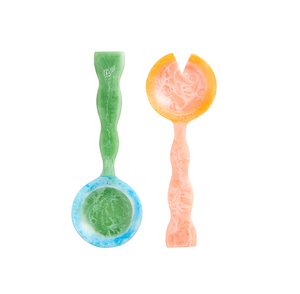 Servidores de ensalada de resina, cuchara, manijas de arte, utensilios de cocina, cucharas para servir, diseño único duradero, piezas para la venta - Product Image 1