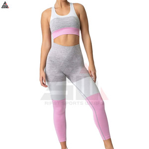 Ensemble de yoga et leggings de sport grande taille pour femmes, design uni personnalisé, respirant, séchage rapide, vêtements de sport de haute qualité - Product Image 6