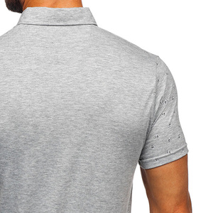 Chemises de moto à manches courtes personnalisées avec sublimation, dernier design pour équipe, avec boutons, vêtements décontractés, polo - Product Image 5