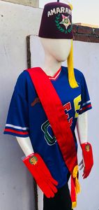 Faja Masónica Amaranto, Faja Marrón y Guantes - Product Image 3