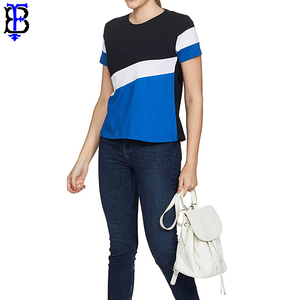 เสื้อยืดผ้าฝ้ายแขนสั้นคอกลมทรงหลวมสำหรับผู้หญิงโลโก้แบบออกแบบได้ตามต้องการสำหรับฤดูร้อนโลโก้ของคุณ - Product Image 5