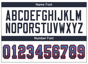 OEM New Design Drift Fashion Breathable American Football Jersey Custom Blue Navy <b>Red</b> Mesh Wholesale <b>Top</b> Quality Football Jersey - Product Image 2