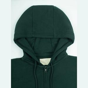 Sudadera con Capucha de Invierno para Hombre de Alta Calidad con Logotipo Personalizado, 100% Algodón, Diseño Cortavientos, Color Sólido, Bolsillo Exterior - Product Image 4