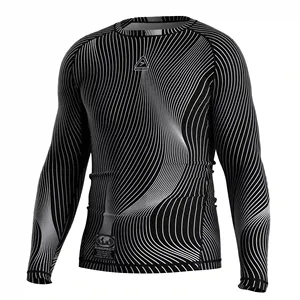 <b>Compression</b> <b>Shirt</b> Manufacturer Denim Quick Dry Custom <b>Men's</b> - Product Image 1