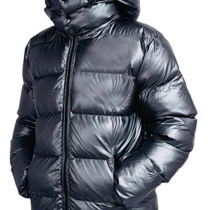 Chaqueta acolchada de invierno hecha a medida para montar a caballo, Sudadera con capucha de burbuja de estilo callejero con cuello levantado, chaqueta de invierno frío - Product Image 6