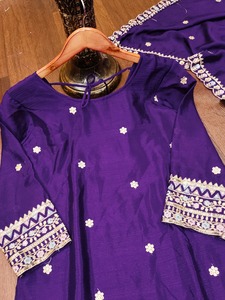 Diseñador indio pakistaní exclusivo última tela traje de moda Sharara para mujeres para ropa de fiesta étnica ropa de novia ropa festiva - Product Image 6