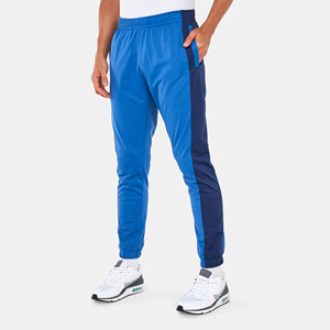 Ensemble de survêtement décontracté 2 pièces pour homme, style urbain, avec sweat à capuche patchwork et pantalon de survêtement zippé, vêtement d'extérieur hiver, 100% fibre de bambou, séchage rapide - Product Image 6