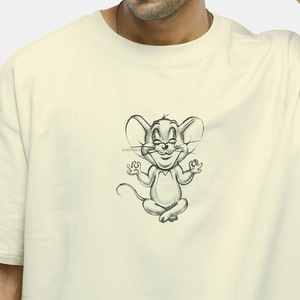 เสื้อยืดผู้ชาย Fit2Fight แบบสั่งทำพิเศษ ผ้าฝ้าย 100% เสื้อยืดสตรีทแวร์ทรงโอเวอร์ไซส์ ผู้ผลิตเสื้อยืด พร้อมบริการปักและตกแต่งขอบ - Product Image 6