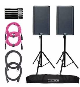 NUEVOS Altavoces Autoamplificados de Dos Vías de 12 Pulgadas Serie K12.2 K2 de 2000 W, Equipo de Sonido con Soportes, Cables y Bolsas de Transporte - Product Image 1