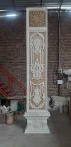 Pilar de Boda Tradicional de Fibra con Diseño Jali, Decoración de Boda del Sur de la India, Uso en Interiores y Exteriores, OEM - Product Image 2