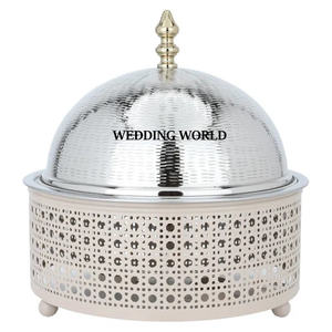 Réchaud à nourriture en métal de table, qualité supérieure, design luxueux, nouveau plat à gratin classique, élégant, vente en gros, design de créateur, réchaud en métal - Product Image 2