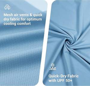 Concevez votre propre maillot de pêche au bar de tournoi avec impression par sublimation manches longues UPF 50 ensembles adultes respirants grande taille - Product Image 5