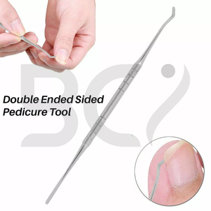 Nouveauté 2026 : Instruments professionnels de podologie en acier inoxydable, 3 pièces, pour ongles incarnés, avec lime à pieds et coupe-ongles à ouverture large - Product Image 5