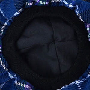 ODM Factory Wholesale Customized Best Quality High Quality Winter Cheap Prices <b>Plain</b> Tartan Tammy <b>Caps</b> for Men - Product Image 6