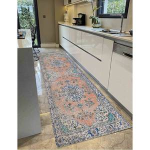 Tapis à motif floral : design marocain, adapté aux animaux domestiques, à suspendre au mur, avec tapis à poils doux - Product Image 4