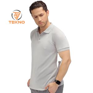 OEM Wholesale Men's Sport Breathable Cotton Polyester for <b>Polo</b> <b>Shirts</b> High Quality New Style High Solid Pattern Golf <b>Polos</b> - Product Image 1