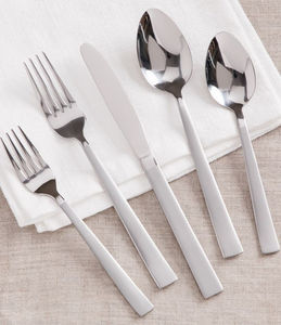 Ensemble de couverts en acier inoxydable avec manche en os brun, poli miroir, style élégant/luxueux pour la maison et les cadeaux de mariage - Product Image 4