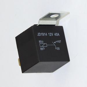 Silber Kontakt 12V <span class=keywords><strong>24V</strong></span> 40AMP Heavy Duty 5 Pin wasserdichtes SPDT Auto Relais mit Kabelbaum Auto Relais buchse <span class=keywords><strong>Bosch</strong></span> Style für Auto - Product Image 2