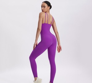 Leggings de Yoga de Color Sólido y Alta Elasticidad, Mono Deportivo Informal para Mujer, Cintura Alta, Antibolitas - Product Image 4