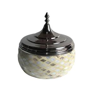 Casserole en acier inoxydable au design moderne fabriqué à la main avec nacre attrayant servant des chauffe-plats chauds arrivée chaude - Product Image 3