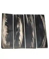 Hojas de cuerno de búfalo duraderas para diseño de gafas personalizadas Gafas de sol hechas a mano Mango Artesanía natural Decoración - Product Image 6