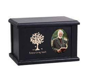 Marco de fotos para adultos, urnas de cremación de madera modernas hechas a mano, urnas funerarias decorativas para hombres y mujeres, precio bajo - Product Image 1