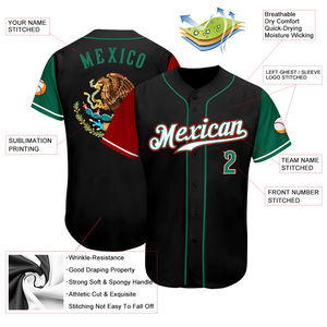Ensembles de maillots d'uniforme de baseball par sublimation les plus vendus vêtements de sport d'équipe pour adultes en polyester Options de conception et d'impression personnalisées - Product Image 3
