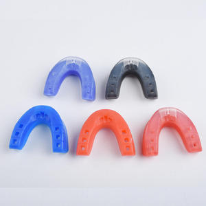 Protège-dents de basket-ball en EVA à double couche réutilisable pour adultes juniors prise de gomme de sport non toxique pour la protection des dents exercice intense - Product Image 4