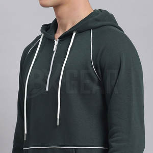 Streetwear Inspiré Demi Zip Survêtement Pour Hommes Avec Veste Assorti Et Joggers Parfait Pour La Mode Et Le Confort - Product Image 5