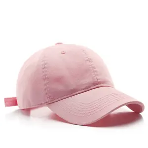 Premium Balpet Gestructureerde Eenvoudige Baseball Caps Voor Dames Verstelbare Golfwandelen Buitenhoofddeksels