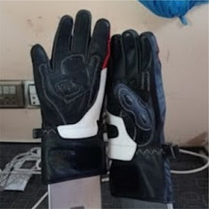 ถุงมือมอเตอร์ไซค์ป้องกันระดับพรีเมียม หนัง ป้องกันการกระแทก ป้องกันข้อนิ้ว สำหรับการแข่งรถและการขับขี่ - Product Image 2