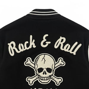 Veste universitaire pour homme en laine personnalisée de haute qualité, best-seller, broderie en chenille, respirante, séchage rapide, veste de lettreman pour homme - Product Image 5