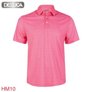 Logotipo personalizado de alta calidad para polos para golf Hecho en Vietnam Poliéster transpirable Spandex Jersey Impresión completa MOQ bajo - Product Image 5