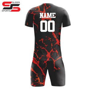 Uniforme de volley-ball par sublimation Maillots de volley-ball pour hommes bon marché - Product Image 2