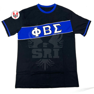 Men's Premium Cotton Polyester Phi Beta Sigma T-Shirts High-Quality <b>Blend</b>, Durable and Comfortable, Suitable for All-Day Wear - Product Image 6