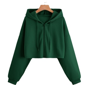 Solid Color Dyed Zipper <b>Hoodie</b> Custom Cotton Made High Quality Women Zipper Hoodies Oversized Blank <b>Zip</b> <b>up</b> <b>Hoodie</b> Best Price - Product Image 4