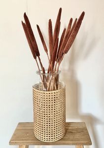 Cesta de algas marinas interior tejida a mano con asa de hierro Cesta de lavandería grande Maceta Macetas Cesta Material de hierba marina - Product Image 2