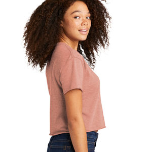 Mujeres Tie Dye Crop Tops Yoga manga corta Yoga Casual deportes Fitness camiseta Tri-blend Crop Top camisetas para damas - Product Image 1