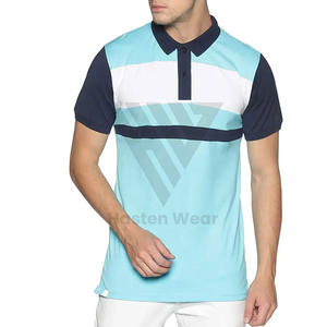 Servicio OEM, Camisetas Polo de Alta Calidad, 100% Algodón, Tejido de Punto, Secado Rápido, Tinte Liso, Tallas Grandes, Camisetas Polo para Hombre - Product Image 5