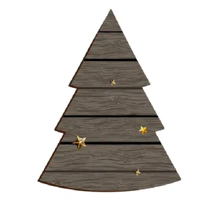 Mua đồ trang trí bằng gỗ treo Giáng sinh với kích thước tùy chỉnh có sẵn để sử dụng trang trí Giáng sinh với giá thấp