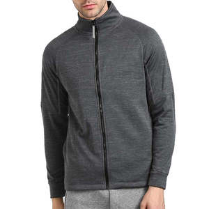 Sudadera con Cremallera Completa para Hombre, sin Capucha, Bordado 3D, Chaqueta de Forro Polar de Algodón, Ropa de Gimnasio, Exportador Mayorista - Product Image 6