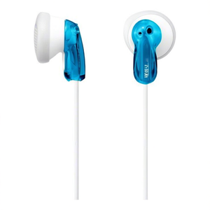 Audífonos Intrauditivos con Cable MDRE9LPL AE con Sonido Nítido y Cancelación de Ruido, Indicador LED de Batería para Uso en Computadora, Plástico Azul - Product Image 3