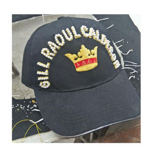 Shriner Cap Masonic Shriner Cap 3 Rangées Broderie À La Main Strass travail Ajustement Réglable Shriner Red Color Cap Styles uniques - Product Image 2