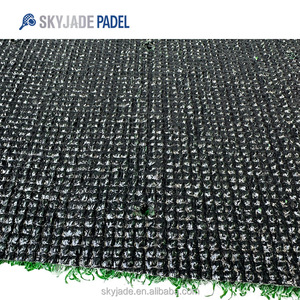 12500 Dtex Calidad superior Color verde Padel Court césped PE materiales Modo Diseño con PU bcking - Product Image 6