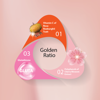 Boisson blanchissante OEM ODM, débloquez votre beauté naturelle, super blanchissante c +, la boisson quotidienne pour une meilleure luminosité et hydratation