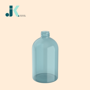 Bouteille Boston en PET de haute qualité 400 ml 28/415 Emballage cosmétique pour lavage des mains/shampoing/lotion Modèle M0504T Solutions d'emballage JK - Product Image 2