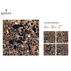 Vente en gros de carrelage de sol intérieur en porcelaine polie émaillée de haute qualité, finition mate et brillante de style design moderne, pour la salle de bain - Product Image 6