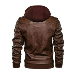 Superior quality <b>Men's</b> Leather Jackets customized logo create your own style for <b>Men's</b> Leather Jackets - Product Image 5